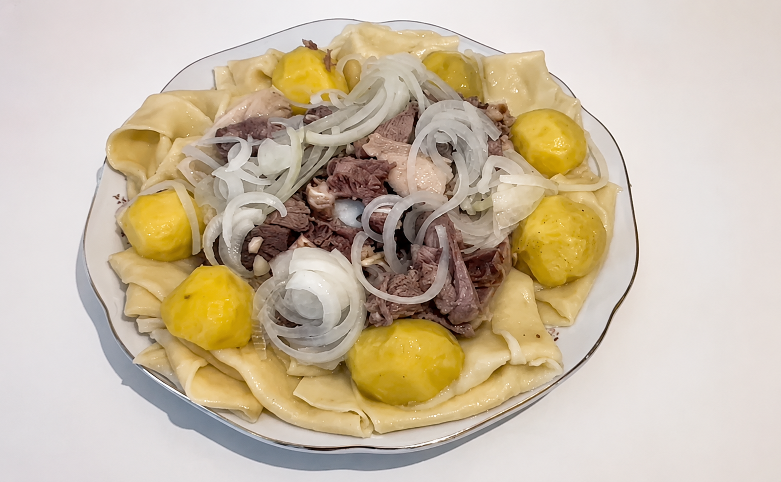 Beshbarmak Recipe: Central Asian Dish