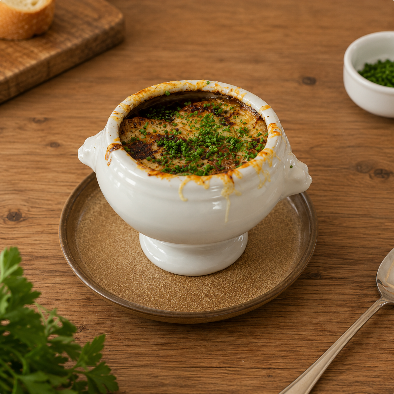 French Onion Soup Recipe (Soupe à l’Oignon Gratinée)